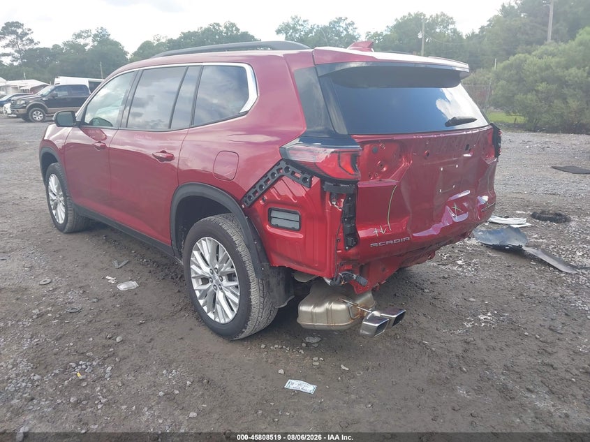 Vin: 1gkenkks7rj221401, lot: 46307365, gmc acadia fwd elevation 20243