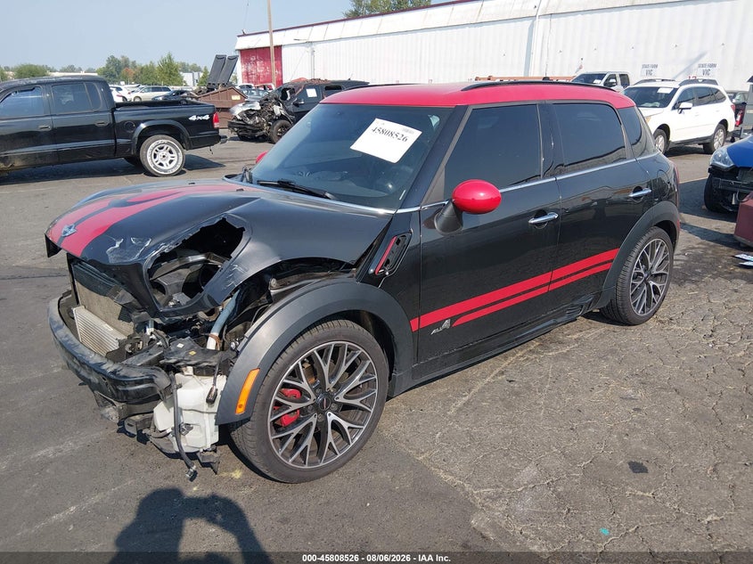 2016 MINI Countryman, Front End, IAAI, VIN WMWXD1C54GWT97569 — photo 2