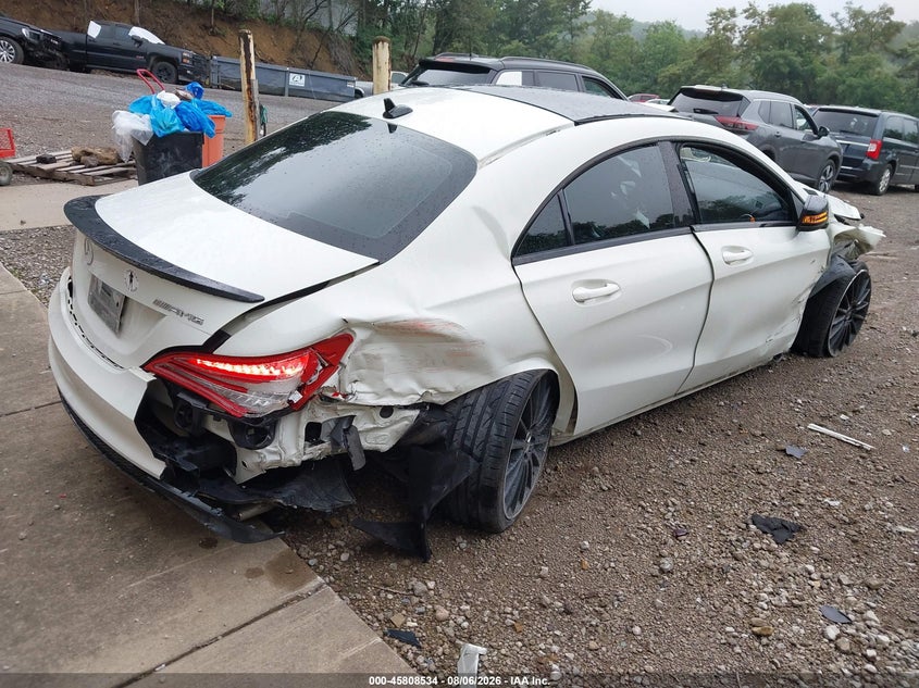 Vin: wddsj5cb5en132073, lot: 46307380, mercedes-benz cla 45 amg 4matic 20144