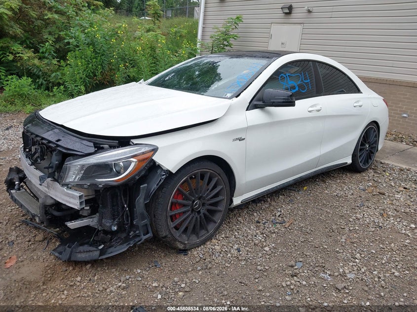 Vin: wddsj5cb5en132073, lot: 46307380, mercedes-benz cla 45 amg 4matic 20142