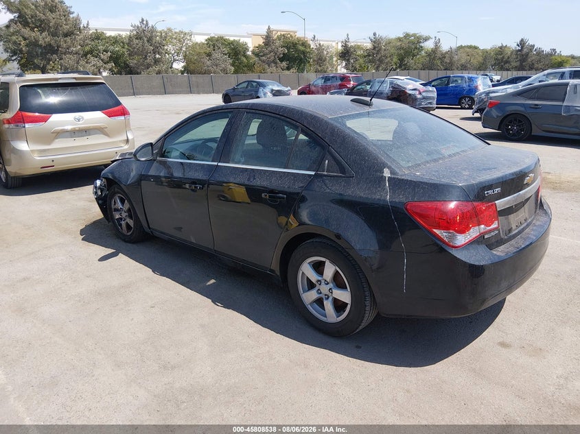 Vin: 1g1pc5sb2f7213851, lot: 46307384, chevrolet cruze 1lt auto 20153