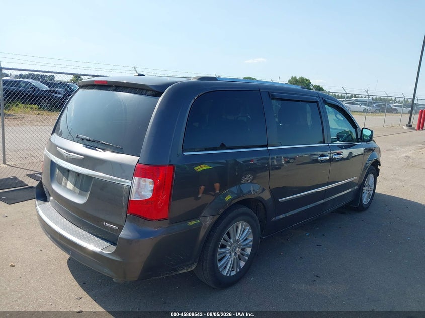 Vin: 2c4rc1jg4gr150466, lot: 46307389, chrysler town & country limited 20164