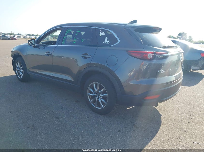 Vin: jm3tcbcy0g0123199, lot: 46307393, mazda cx-9 touring 20163