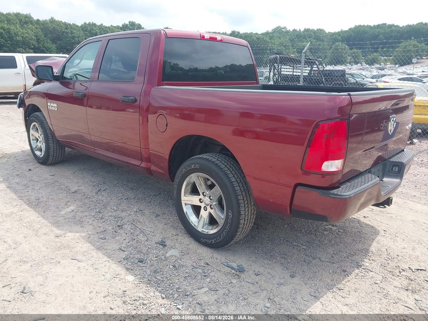 Vin: 1c6rr7kgxhs636965, lot: 46307398, ram 1500 express  4x4 5'7 box 20173