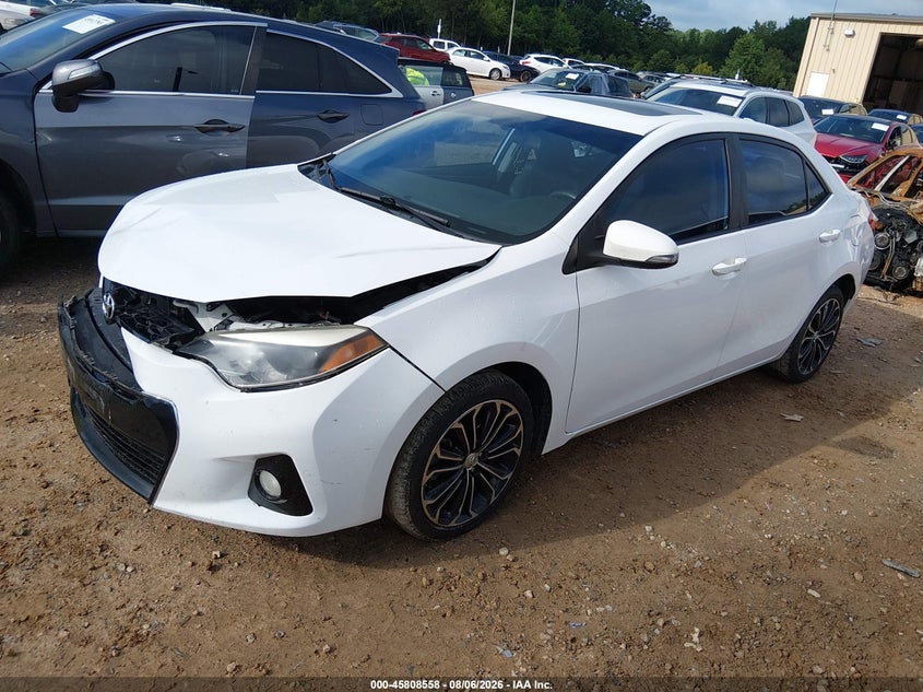 Vin: 2t1burhexgc492716, lot: 46307404, toyota corolla s plus 20162