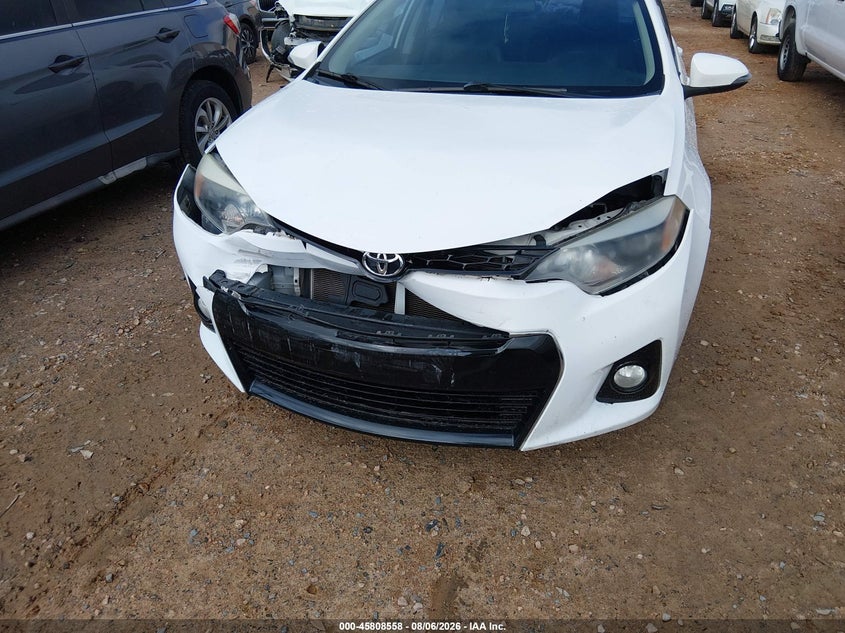TOYOTA COROLLA 2016 VIN 2T1BURHEXGC492716