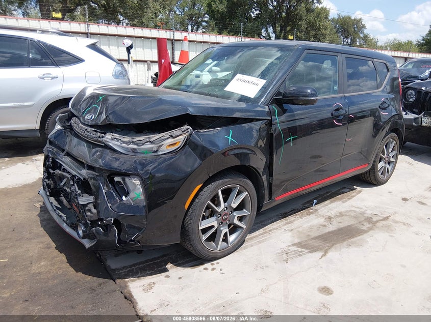 Vin: kndj63au8l7701550, lot: 46307412, kia soul gt-line 20202