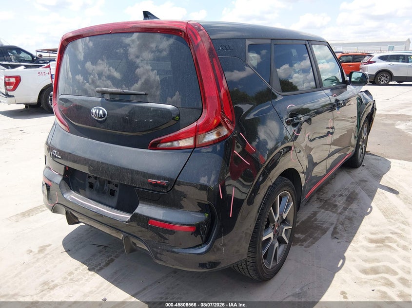 Vin: kndj63au8l7701550, lot: 46307412, kia soul gt-line 20204
