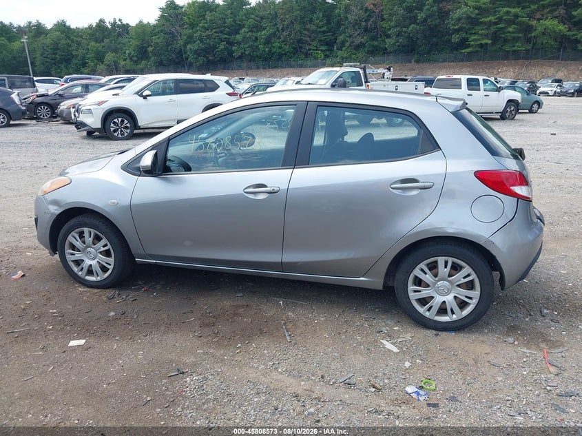 2012 MAZDA 2 HATCHBACK 1.5L I-4 DOHC, VVT, 100HP