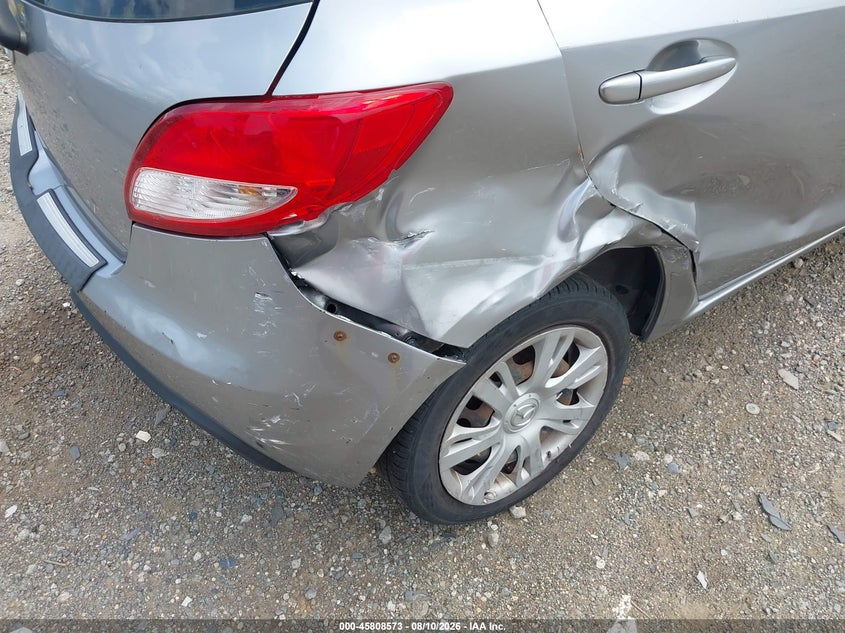 2012 MAZDA 2 HATCHBACK 1.5L I-4 DOHC, VVT, 100HP