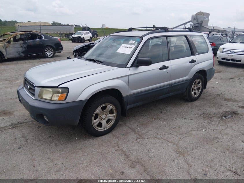 2004 Subaru Forester, Удар спереди, IAAI, VIN JF1SG636X4H738442 — фото 2