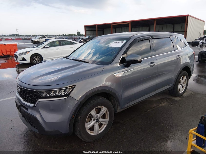 Vin: 5xyrgdlc4mg018145, lot: 46307448, kia sorento lx 20212