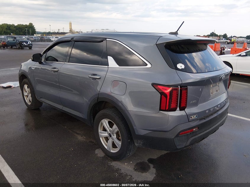 Vin: 5xyrgdlc4mg018145, lot: 46307448, kia sorento lx 20213