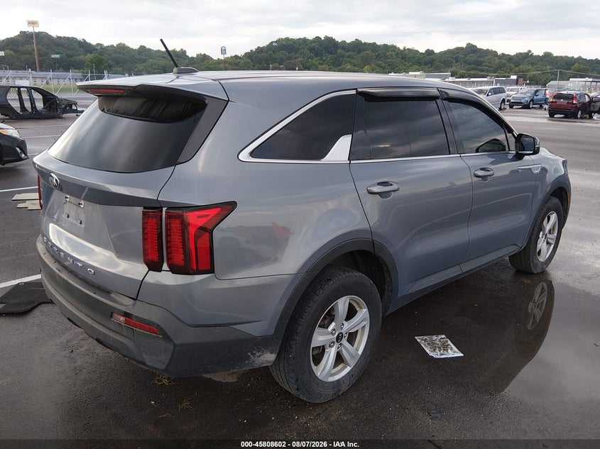 Vin: 5xyrgdlc4mg018145, lot: 46307448, kia sorento lx 20214