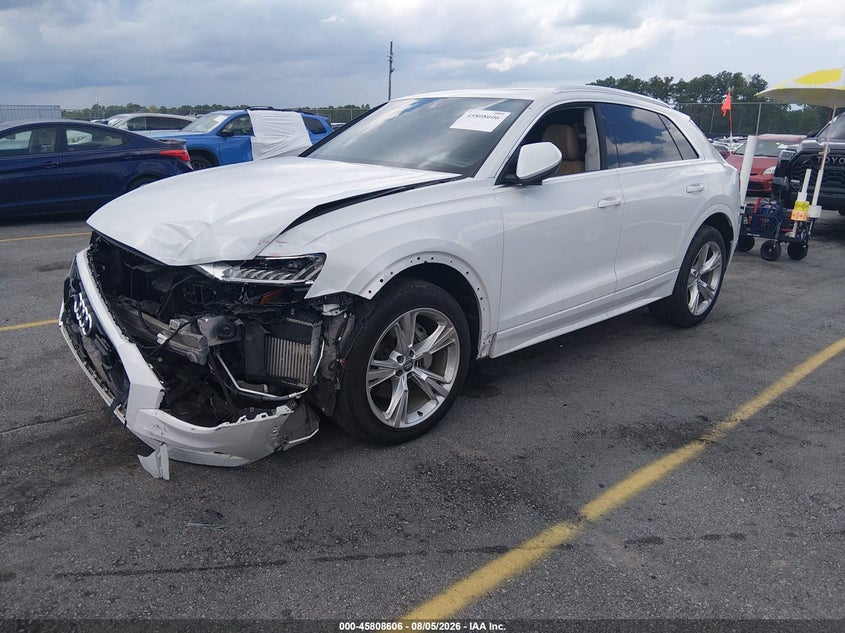 Vin: wa1cvaf12kd005131, lot: 46307452, audi q8 55 premium 20192