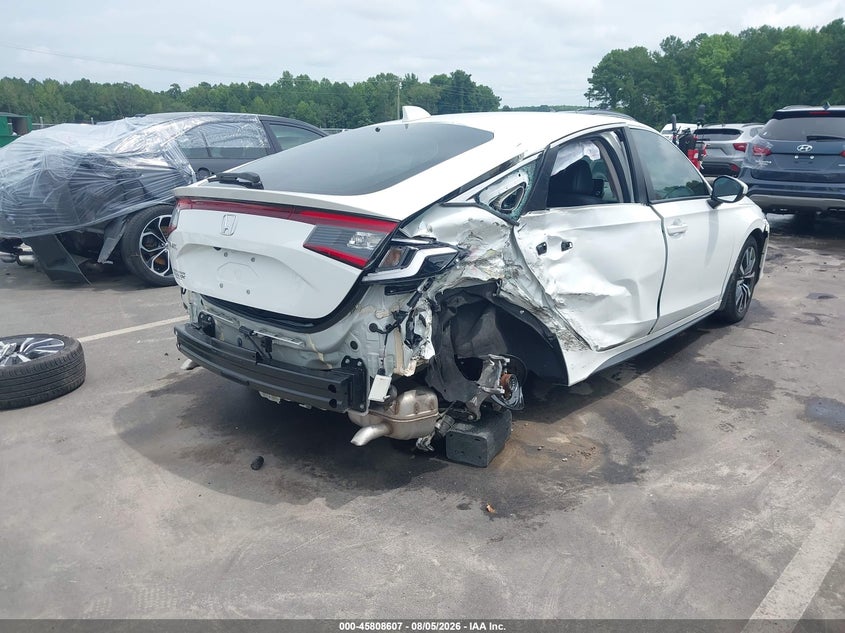 Vin: 19xfl1h74re020278, lot: 46307453, honda civic ex-l 20244