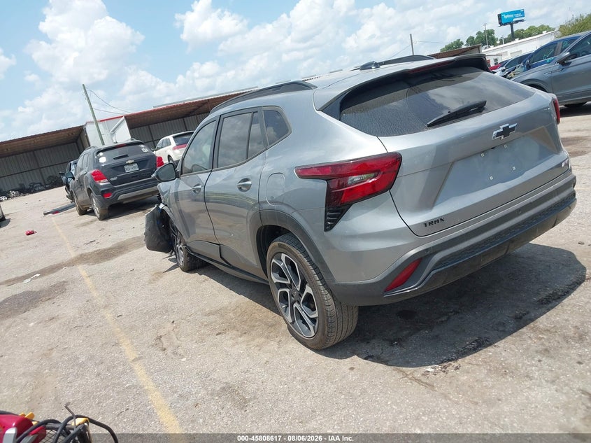 Vin: kl77lje28rc159492, lot: 46307463, chevrolet trax fwd 2rs 20243