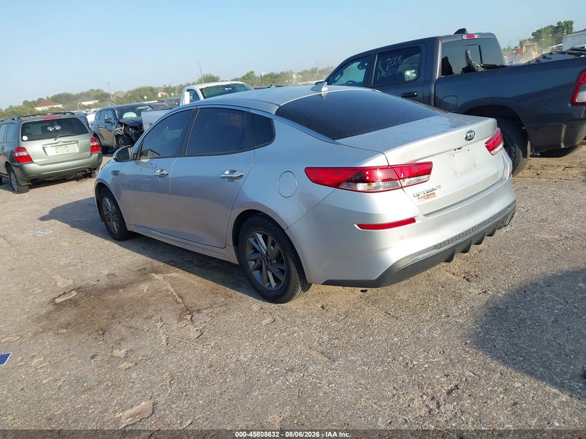 Vin: 5xxgt4l32kg291038, lot: 46307478, kia optima lx 20193