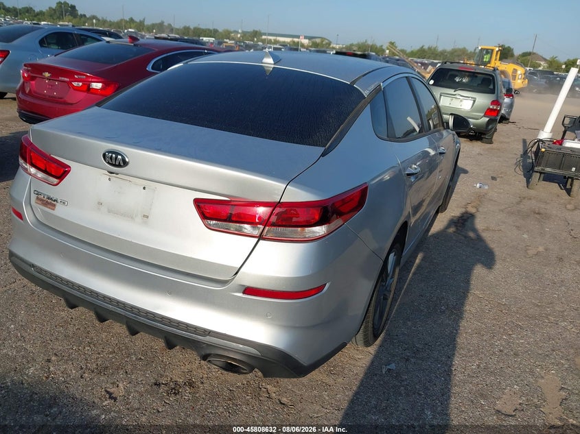 Vin: 5xxgt4l32kg291038, lot: 46307478, kia optima lx 20194