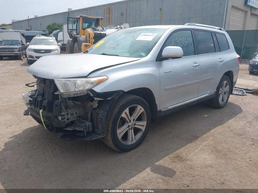 Vin: 5tddk3eh3cs095067, lot: 46307489, toyota highlander limited v6 20122