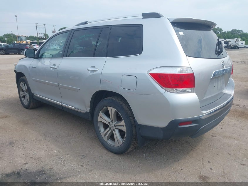 Vin: 5tddk3eh3cs095067, lot: 46307489, toyota highlander limited v6 20123
