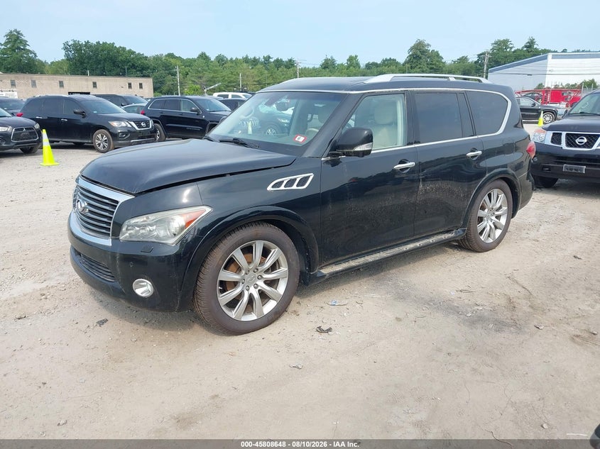 Vin: jn8az2ne8b9002690, lot: 46307494, infiniti qx56 20112