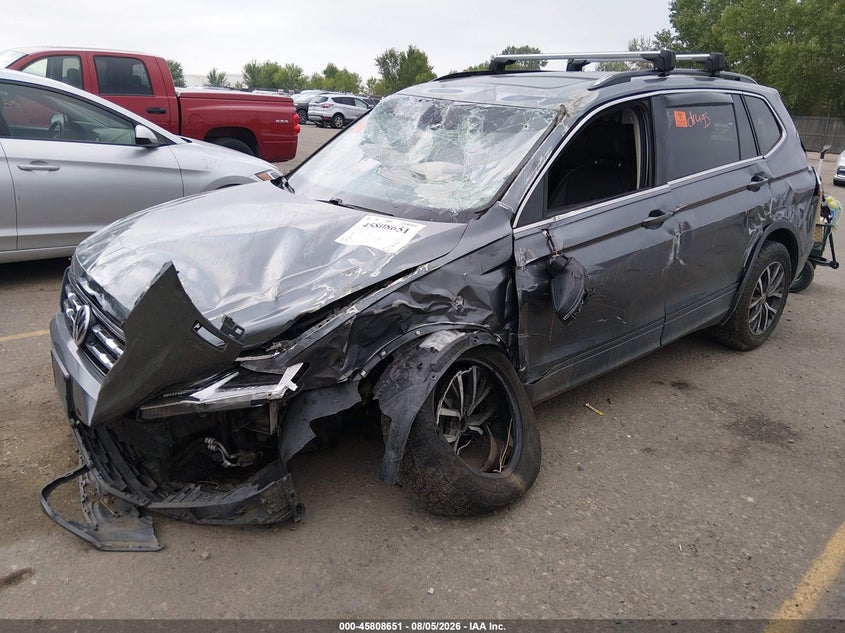 Vin: 3vv2b7ax2km143573, lot: 46307497, volkswagen tiguan 2.0t se/2.0t sel/2.0t sel r-line/2.0t sel r-line black 20192
