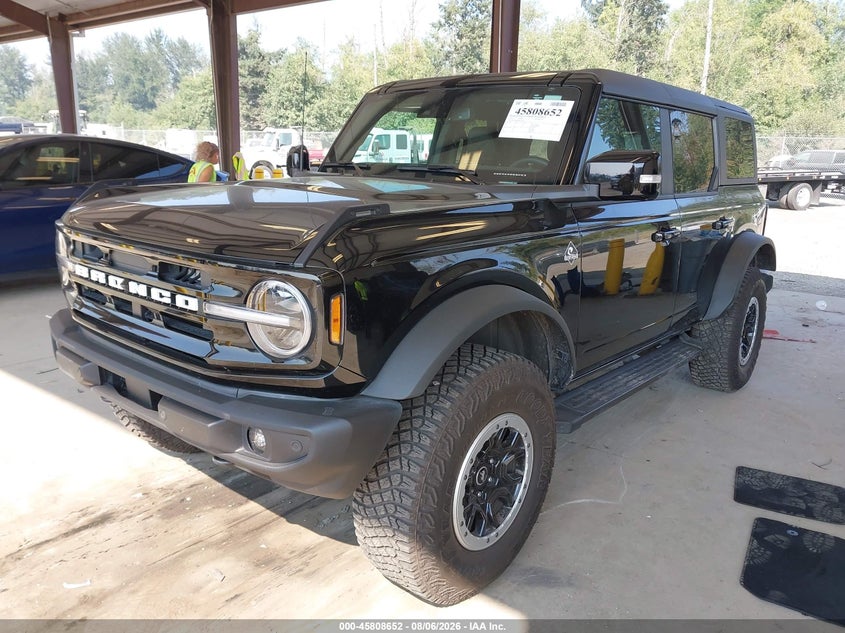 Vin: 1fmde8bh8rlb24822, lot: 46307498, ford bronco outer banks 20242