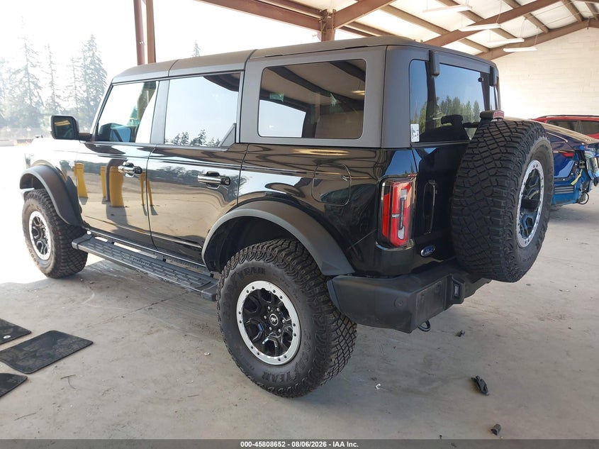 Vin: 1fmde8bh8rlb24822, lot: 46307498, ford bronco outer banks 20243