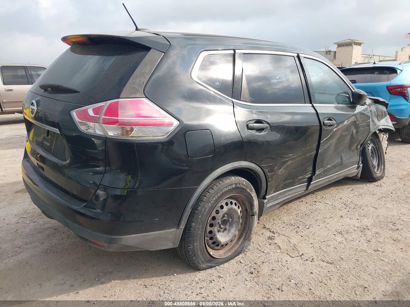 Vin: knmat2mt6gp640520, lot: 46307502, nissan rogue s 20164