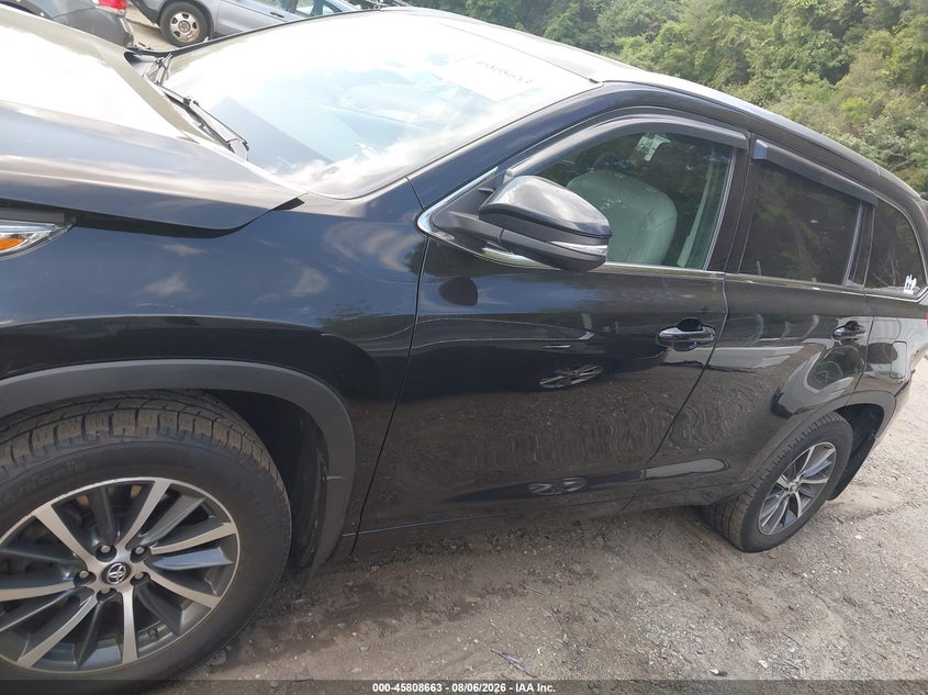 TOYOTA HIGHLANDER 2017 VIN 5TDJZRFH4HS375135