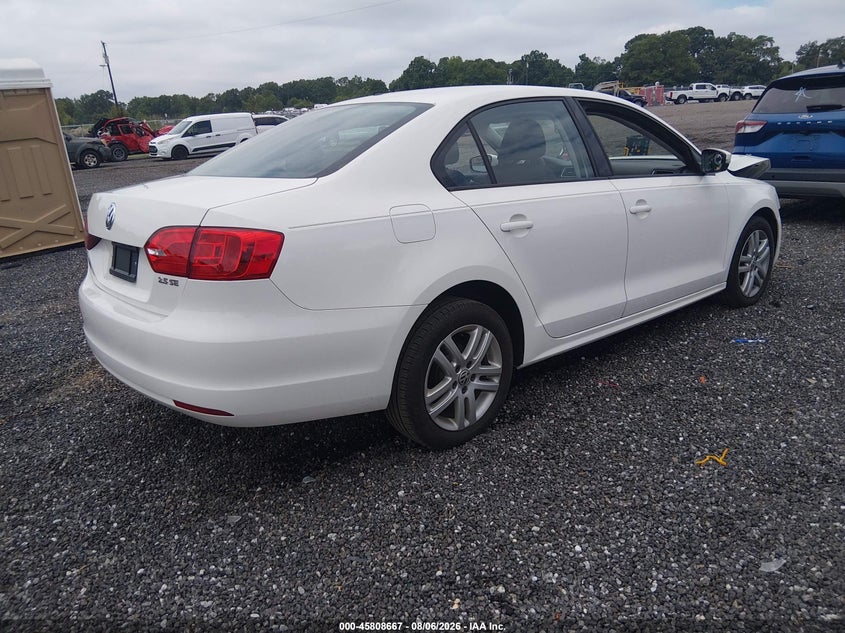 Vin: 3vwdx7aj2cm455296, lot: 46307512, volkswagen jetta 2.5l se 20124