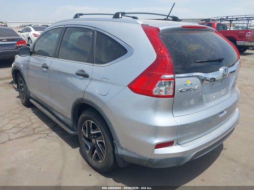 2016 HONDA CR-V SPORT UTILITY VEHICLE 2.4L I-4 DI, DOHC, VVT, 185HP