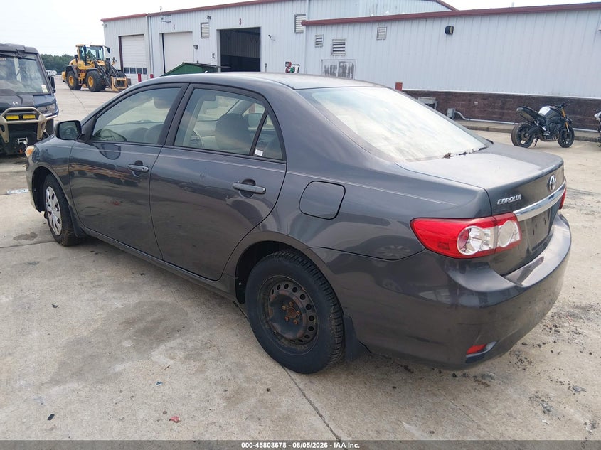Vin: jtdbu4ee0b9167689, lot: 46307524, toyota corolla le 20113