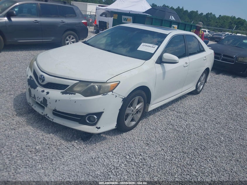 Vin: 4t1bf1fkxcu191117, lot: 46307526, toyota camry se 20122