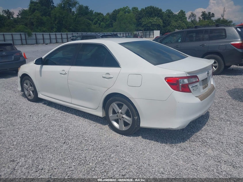 Vin: 4t1bf1fkxcu191117, lot: 46307526, toyota camry se 20123