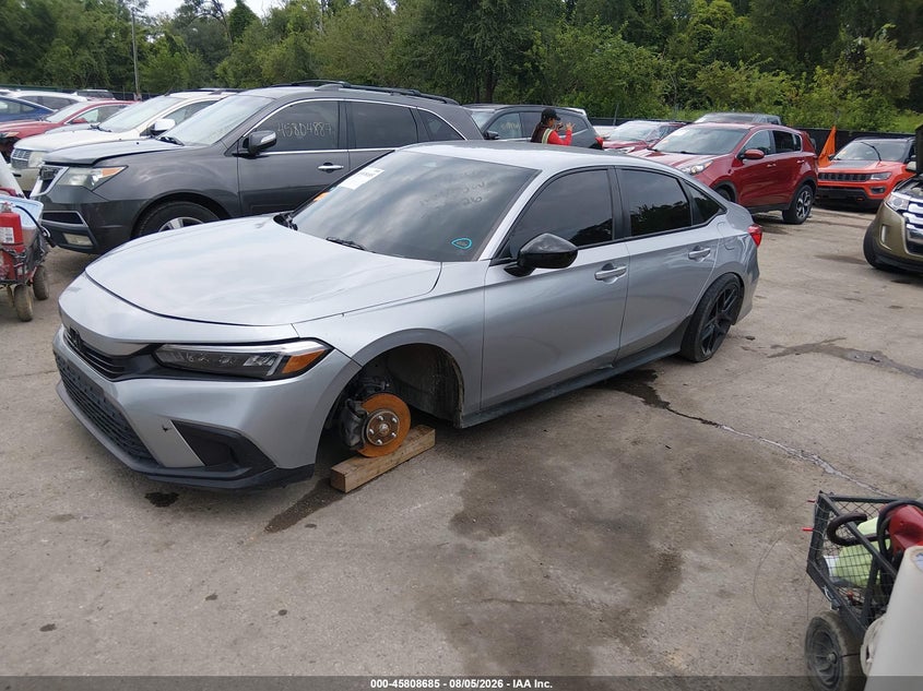 2022 HONDA CIVIC(VIN: 2HGFE2F59NH609618