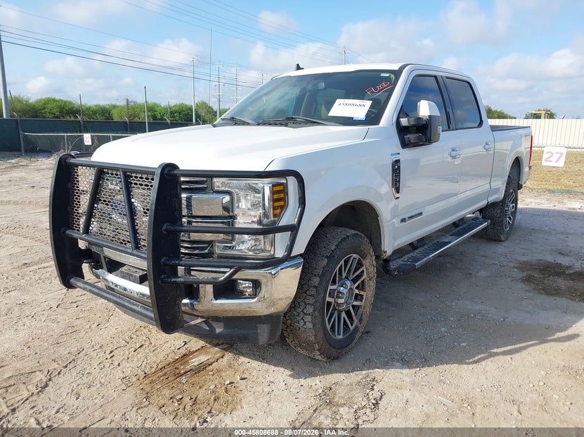 Vin: 1ft7w2bt8keg38762, lot: 46307534, ford f-250 lariat 20192