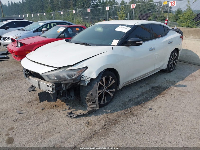 Vin: 1n4aa6ap1jc368094, lot: 46307538, nissan maxima 3.5 sv 20182