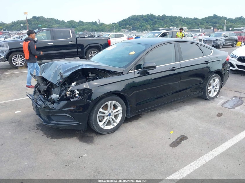 Vin: 3fa6p0h7xjr191523, lot: 46307540, ford fusion se 20182
