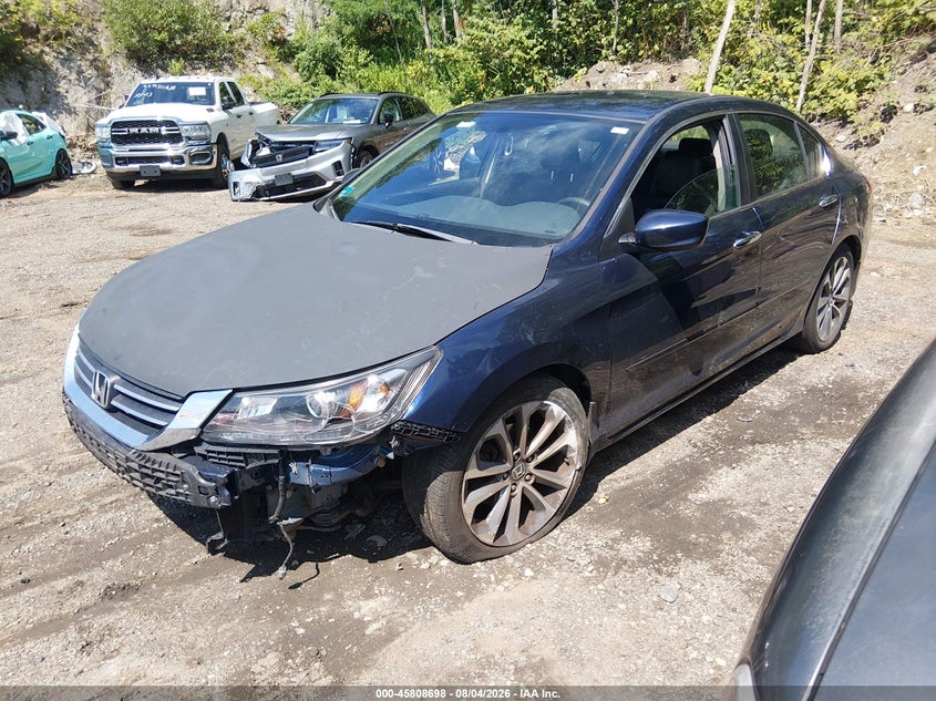 Vin: 1hgcr2f54fa154068, lot: 46307544, honda accord sport 20152