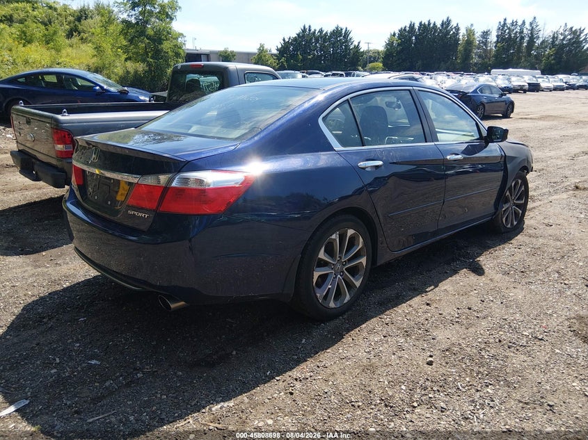 Vin: 1hgcr2f54fa154068, lot: 46307544, honda accord sport 20154