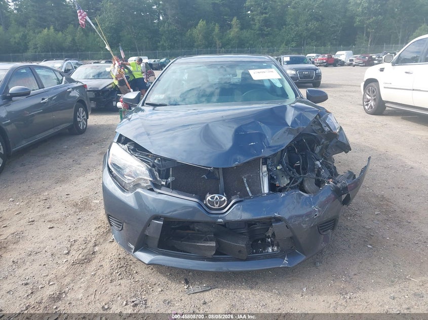 TOYOTA COROLLA 2016 VIN 2T1BURHE4GC608637