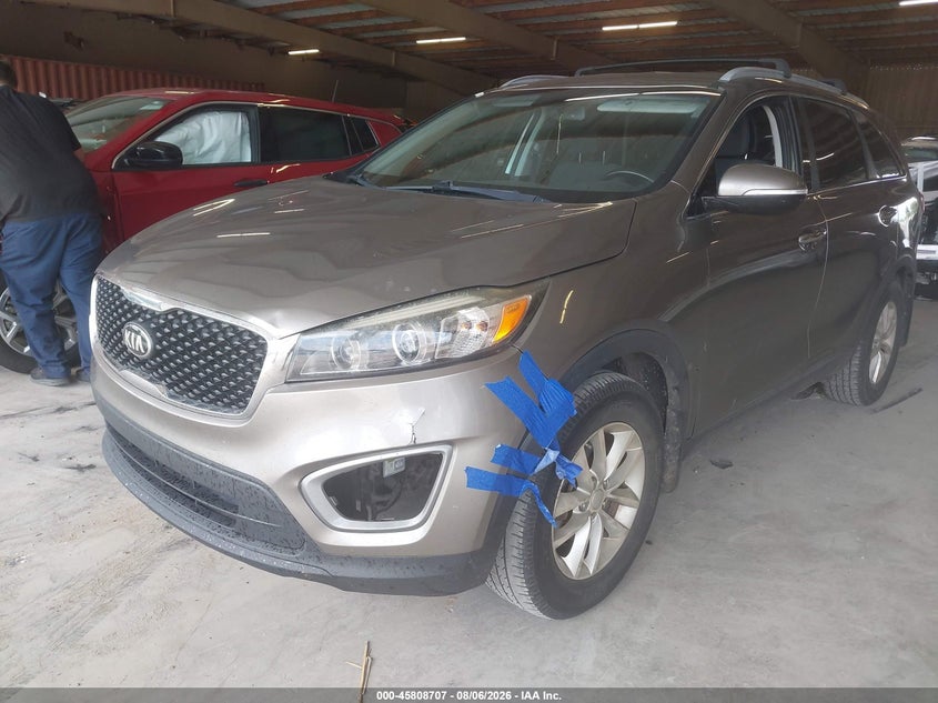 Vin: 5xypg4a30gg137471, lot: 46307554, kia sorento 2.4l lx 20162