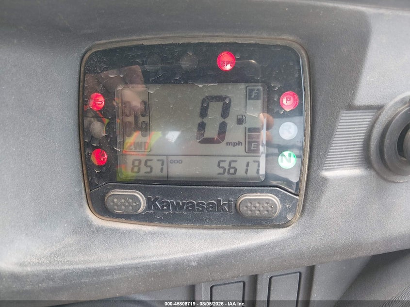 2017 KAWASAKI KRT800 auction photo 7
