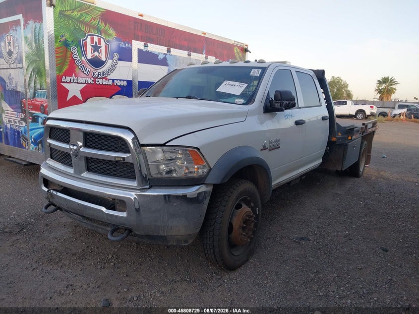 2018 RAM 5500, Mechanical, IAAI, VIN 3C7WRNFL0JG157297 — photo 2