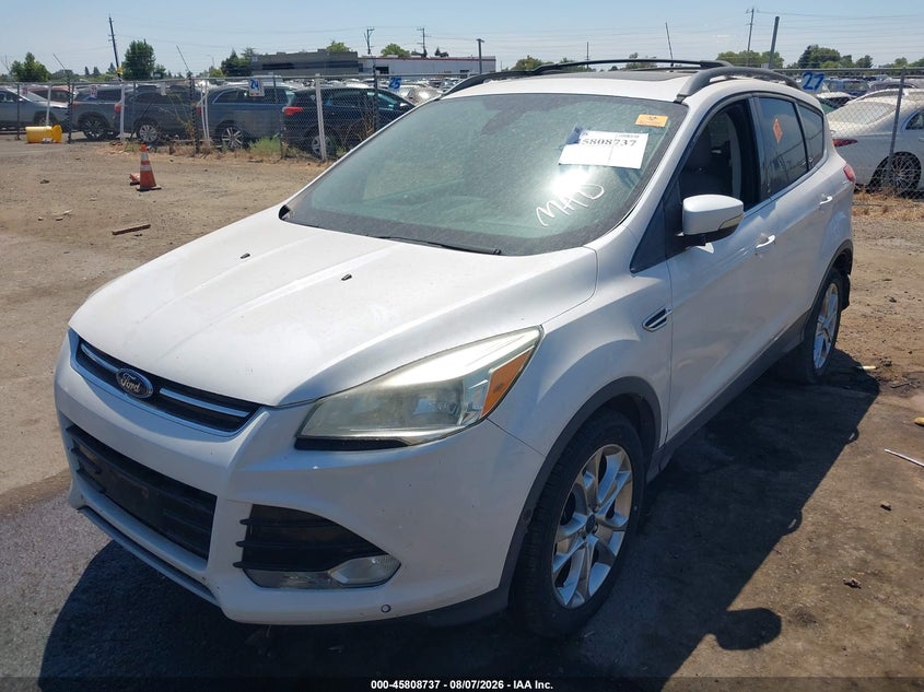 Vin: 1fmcu9h91dua59450, lot: 46307583, ford escape sel 20132