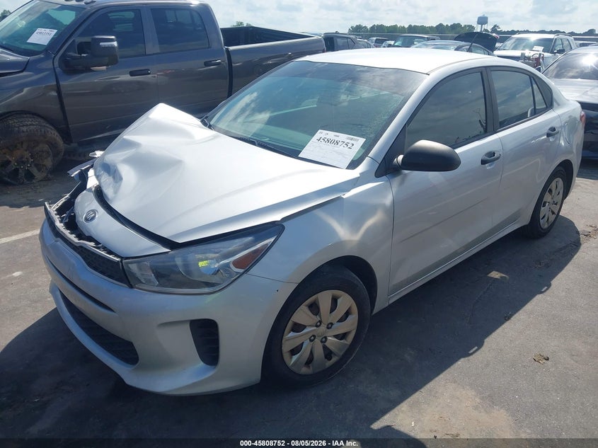 2018 Kia Rio, Front End, IAAI, VIN 3KPA24AB4JE054805 — photo 2