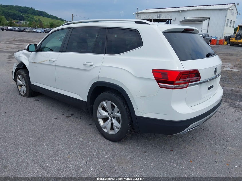 Vin: 1v2gr2ca0jc534425, lot: 46307599, volkswagen atlas 3.6l v6 s 20183