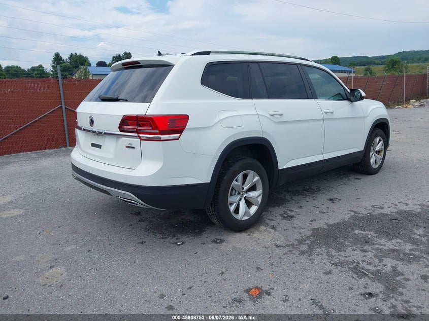 Vin: 1v2gr2ca0jc534425, lot: 46307599, volkswagen atlas 3.6l v6 s 20184